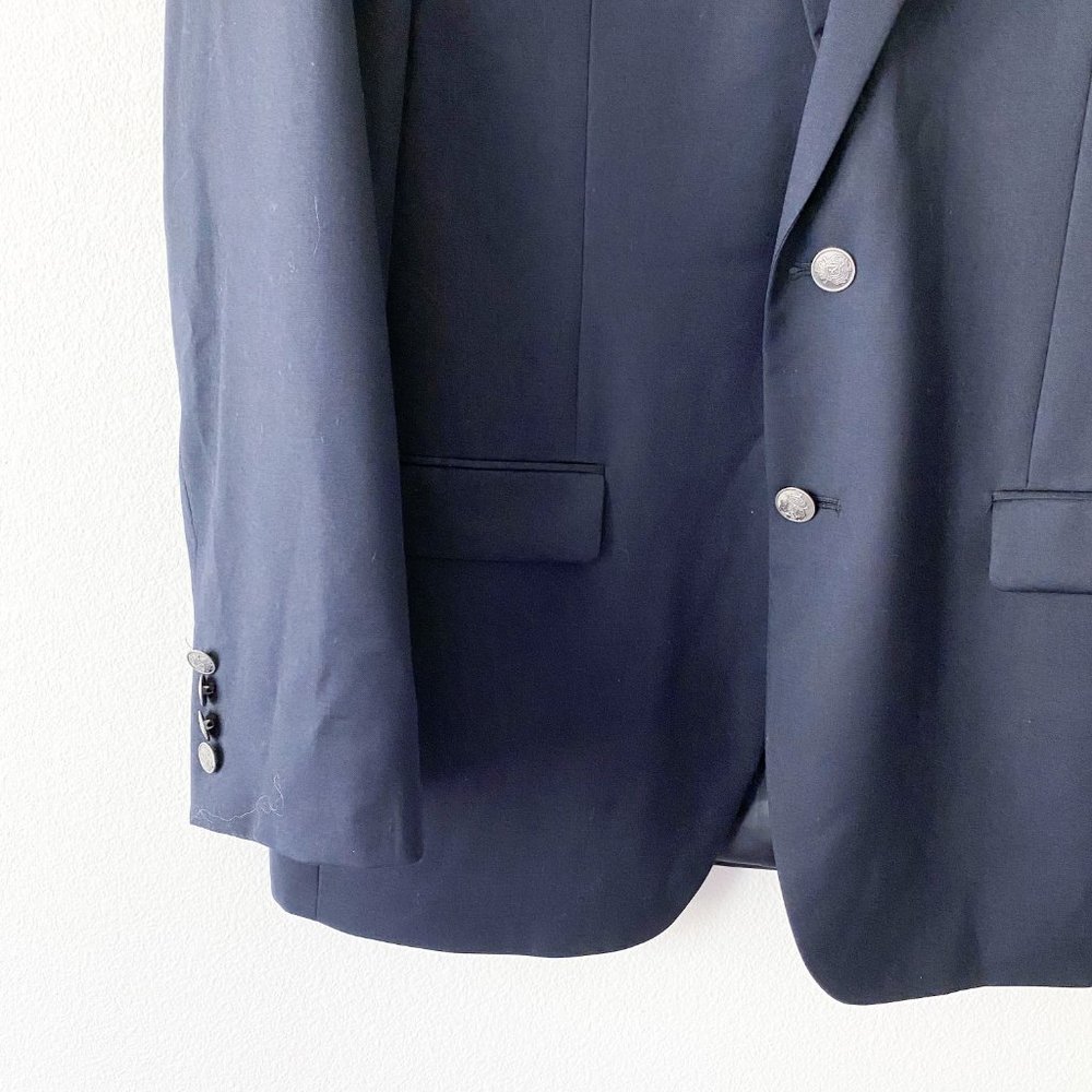 ❤️SOLD❤️Michael Kors Wool Blend Navy Blue Sports - Picture 7 of 9